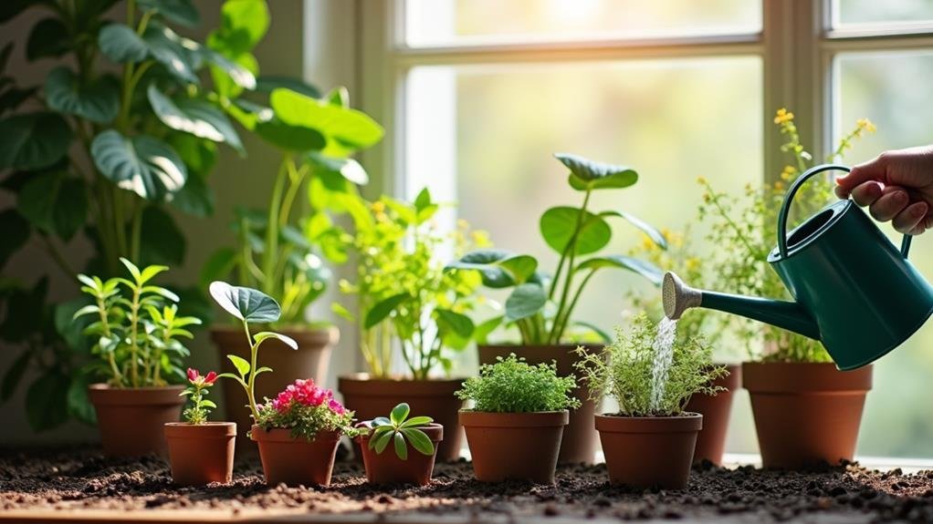 effective indoor plant watering