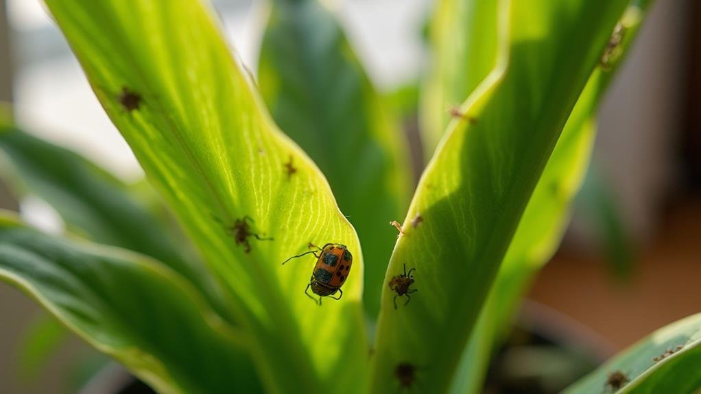 indoor plants attract pests