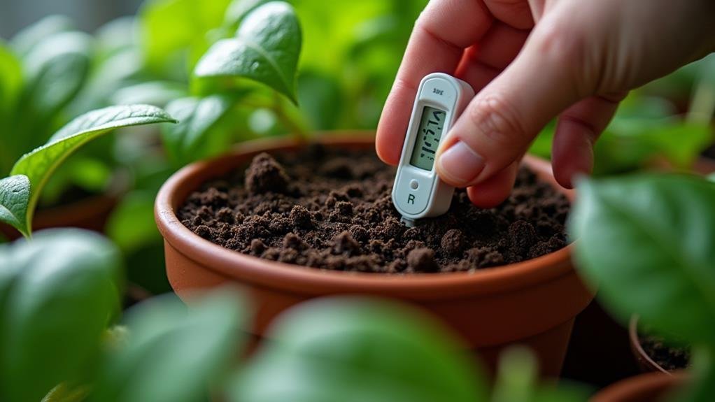 track soil moisture regularly